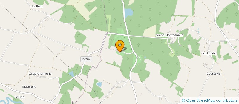 localisation de l'entreprise DE LA HAYE CONSEIL & PATRIMOINE  PALLUAU-SUR-INDRE