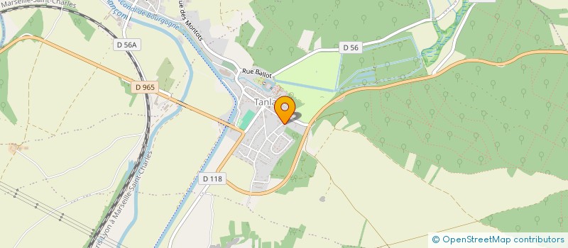 localisation de l'entreprise DE LA HERPINIERE  TANLAY