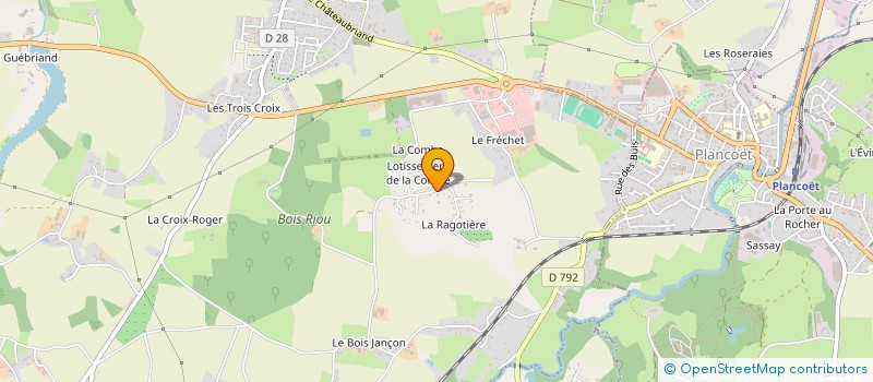 localisation de l'entreprise DE LA HOLSTEIN à CORSEUL