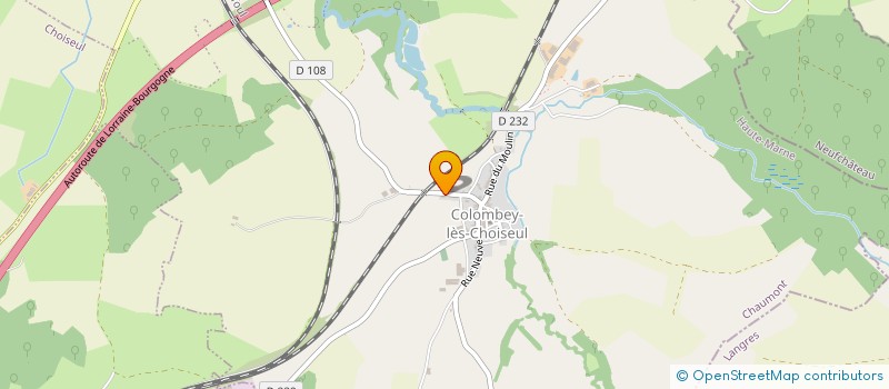 localisation de l'entreprise DE LA HOURIE à BREUVANNES-EN-BASSIGNY