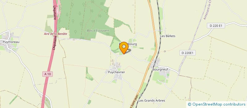 localisation de l'entreprise DE LA HOUSSINE  ESSOUVERT