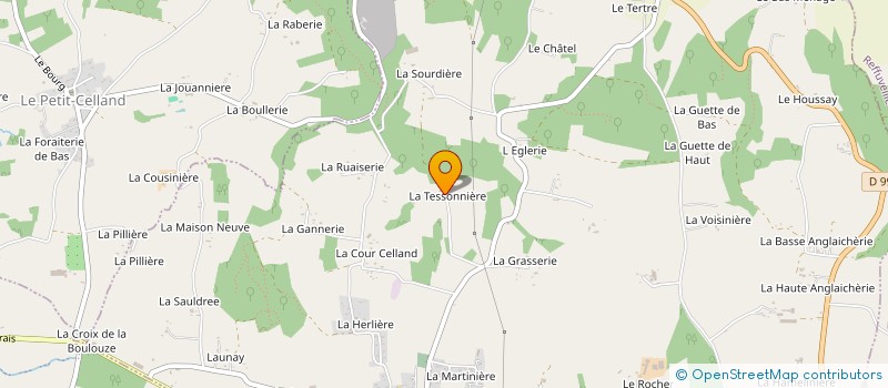 localisation de l'entreprise DE LA HUSSONNIERE à BRECEY