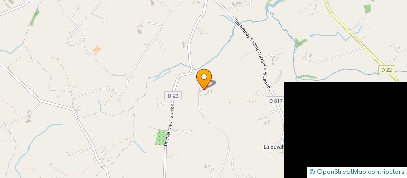 localisation de l'entreprise DE LA JOUANNERIE à TINCHEBRAY-BOCAGE