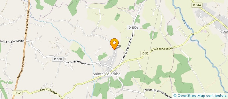 localisation de l'entreprise DE LA LANDE à SAINTE-COLOMBE