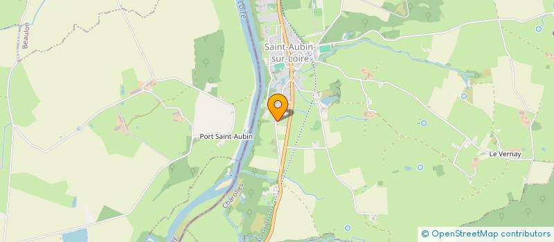 localisation de l'entreprise DE LA LIGNEE DES BRAVES  SAINT-AUBIN-SUR-LOIRE