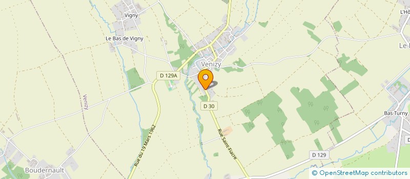 localisation de l'entreprise DE LA LOUPTIERE à VENIZY