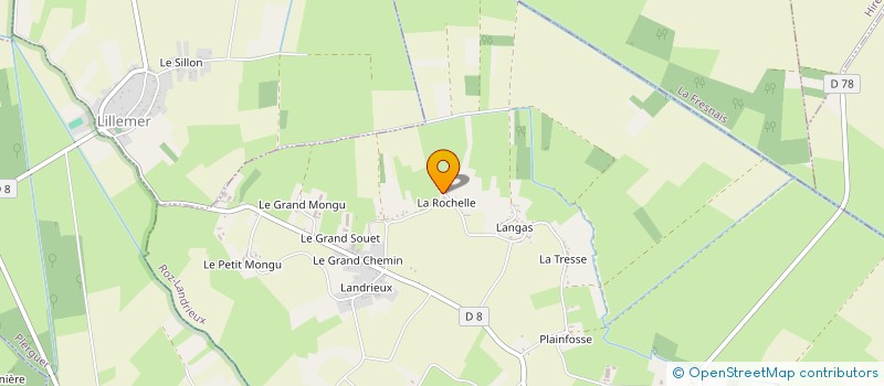 localisation de l'entreprise DE LA MAIN A LA PIERRE  ROZ-LANDRIEUX