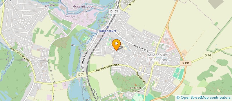 localisation de l'entreprise DE LA MARNE à BALLANCOURT-SUR-ESSONNE