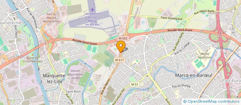 localisation de l'entreprise DE LA MARNE à WASQUEHAL