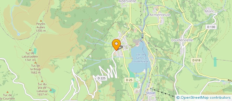 localisation de l'entreprise DE LA MEDE  GENOS