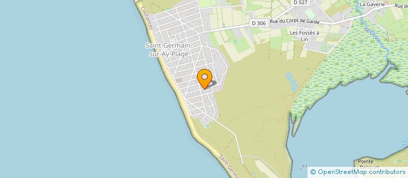 localisation de l'entreprise DE LA MER  SAINT-GERMAIN-SUR-AY