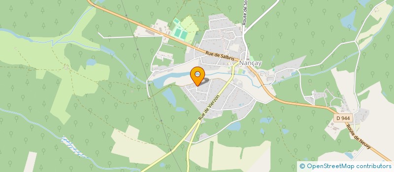 localisation de l'entreprise DE LA MER A L'ASSIETTE  NANCAY