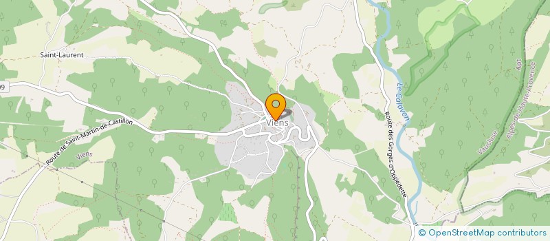 localisation de l'entreprise DE LA METISSE  VIENS