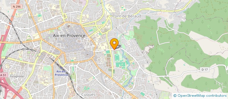 localisation de l'entreprise DE LA MOLLE à AIX EN PROVENCE