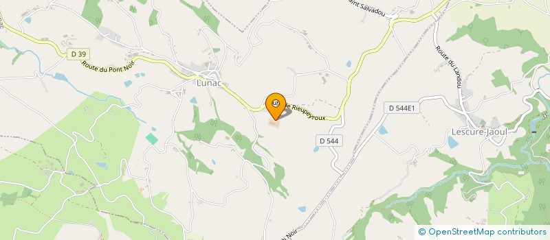 localisation de l'entreprise DE LA MOTHE  LUNAC