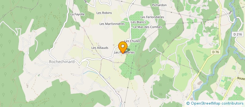 localisation de l'entreprise DE LA MOTTE à LA MOTTE-FANJAS
