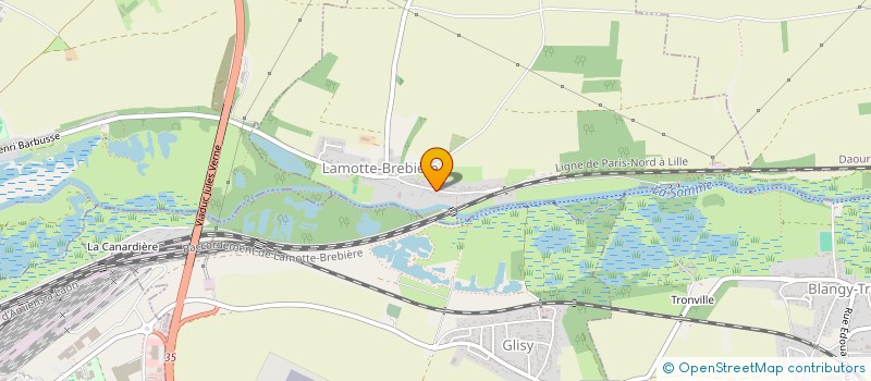 localisation de l'entreprise DE LA MOTTE  LAMOTTE-BREBIERE