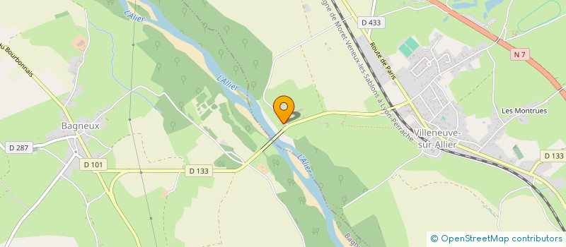 localisation de l'entreprise DE LA MOTTE TP  AUROUER