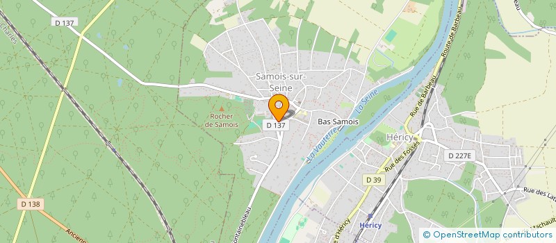 localisation de l'entreprise DE LA MUSIQUE AVANT TOUTE CHOSE  SAMOIS-SUR-SEINE