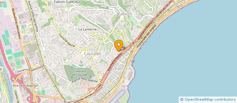localisation de l'entreprise DE LA MUTUALITE SOCIALE AGRICOLE DES ALPES MARITIMES à NICE