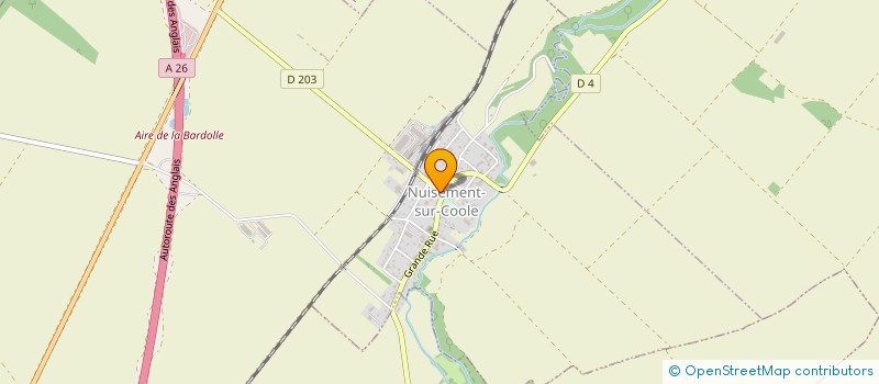 localisation de l'entreprise DE LA NOUE COLINET à CERNON