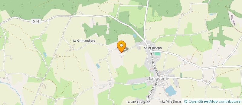 localisation de l'entreprise DE LA PERRIERE à LE MENE