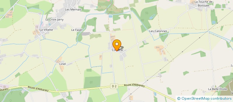 localisation de l'entreprise DE LA PIERRE BLEUE à NOZAY