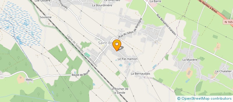 localisation de l'entreprise DE LA PIERRE RONDE à PONTCHATEAU