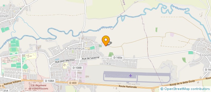 localisation de l'entreprise DE LA PIERRELIES  CHANTEHEUX