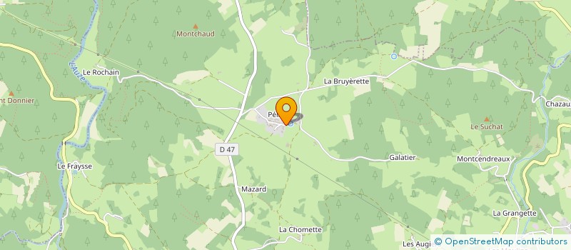 localisation de l'entreprise DE LA PIGNE à SAINT-JEURES