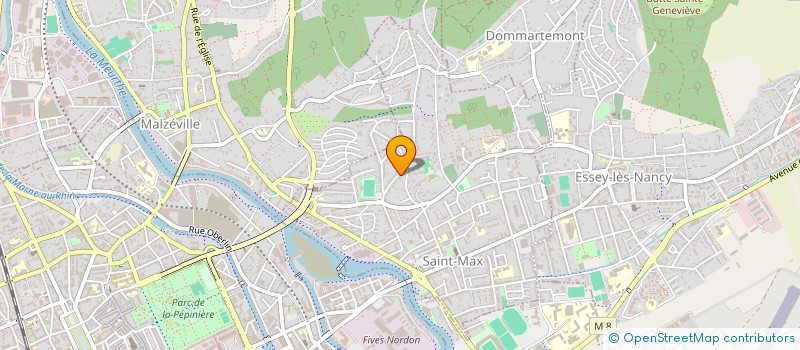 localisation de l'entreprise DE LA PLACE  SAINT-MAX