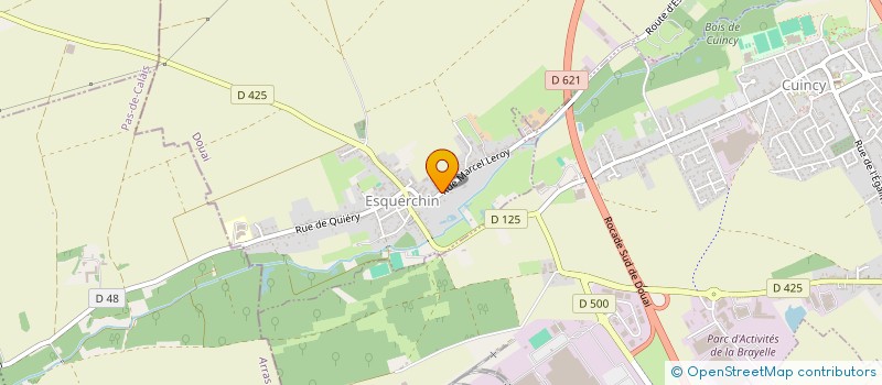 localisation de l'entreprise DE LA PLAINE à ESQUERCHIN