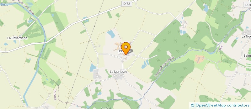 localisation de l'entreprise DE LA PLAINE à CORCOUE-SUR-LOGNE