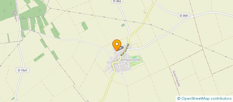 localisation de l'entreprise DE LA PLAINE  BUTHIERS