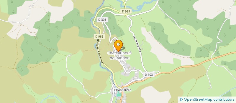 localisation de l'entreprise DE LA PLAINE  MONTBEL