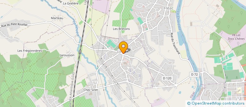 localisation de l'entreprise DE LA PLAINE à LINARS