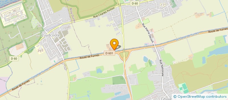 localisation de l'entreprise DE LA PLAINE  BRAY-DUNES