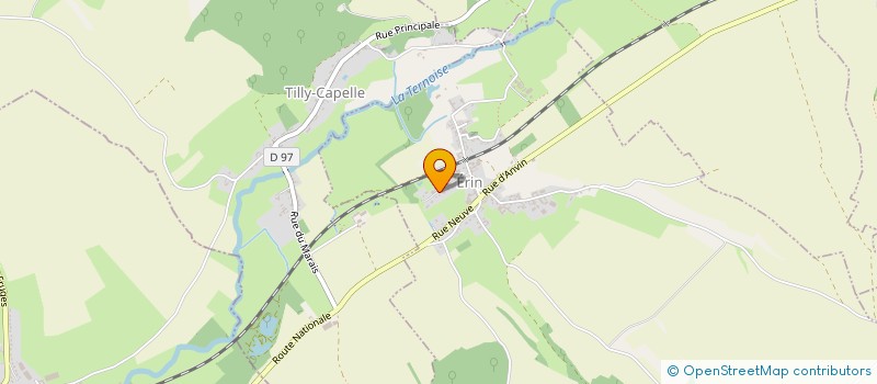 localisation de l'entreprise DE LA PLUME DES BOIS à TILLY-CAPELLE
