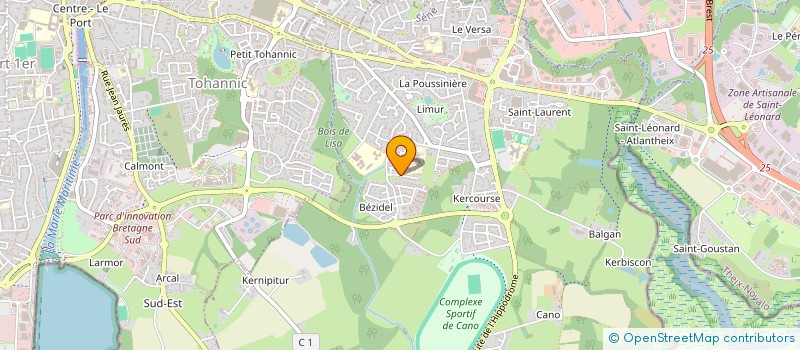 localisation de l'entreprise DE LA POINTE DU BILL à SENE