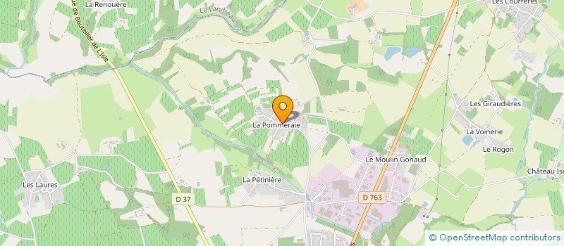 localisation de l'entreprise DE LA POMMERAIE à VALLET