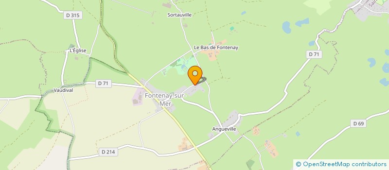 localisation de l'entreprise DE LA POMPONETTE  FONTENAY-SUR-MER