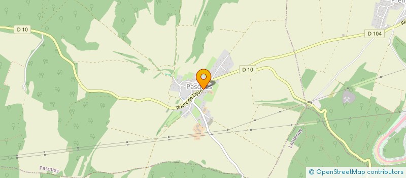 localisation de l'entreprise DE LA PORTE EN HAUT  PASQUES