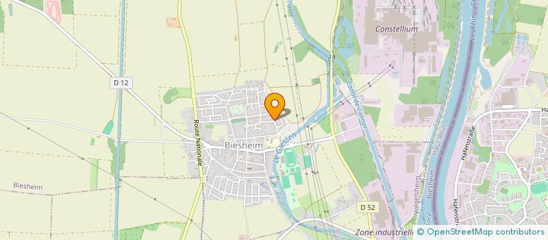 localisation de l'entreprise DE LA PROMENADE  OBERSAASHEIM