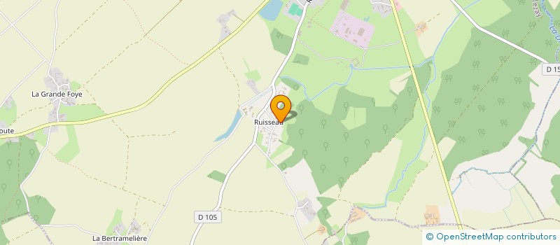 localisation de l'entreprise DE LA QUINTARDIERE  LEZAY