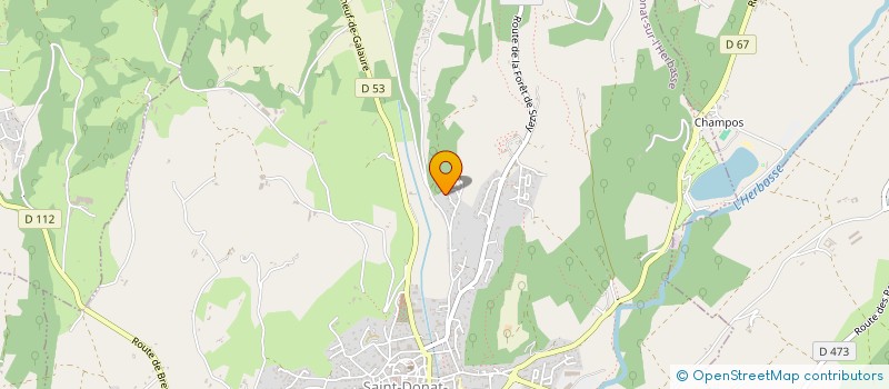 localisation de l'entreprise DE LA RESERVE  MARGES