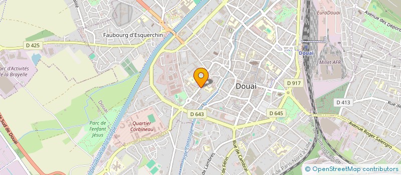 localisation de l'entreprise DE LA RESIDENCE DU GARAVAN BEACH à DOUAI