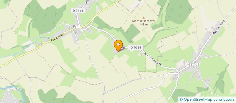 localisation de l'entreprise DE LA REYBAUDE  EPS