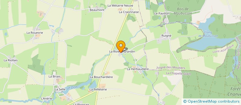 localisation de l'entreprise DE LA RIVIERE-TEMPLE à PETIT-AUVERNE