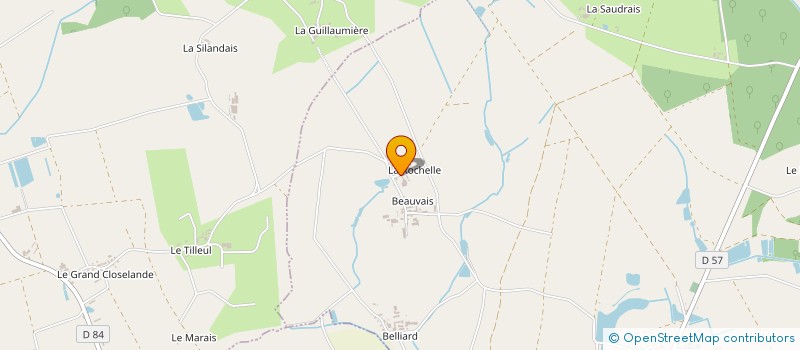 localisation de l'entreprise DE LA ROCHE AU GUI à ERCE-EN-LAMEE