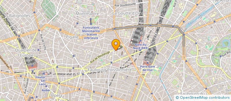 localisation de l'entreprise DE LA ROCHEBROCHARD-LOVERA  PARIS